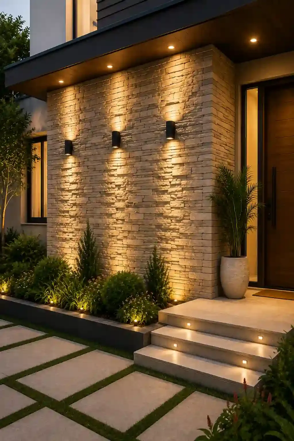 5. Stone Cladding